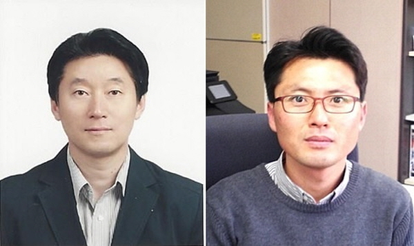 김병걸 책임연구원(왼쪽)과 이현구 책임연구원(오른쪽), 전기의 날 유공 장관표창 수상자