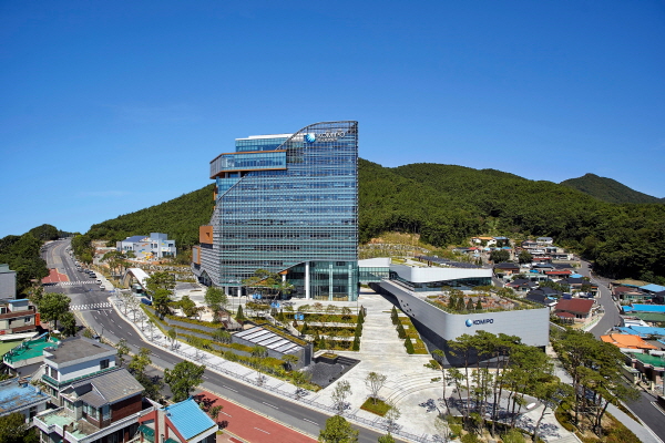 한국중부발전 본사 사옥 전경
