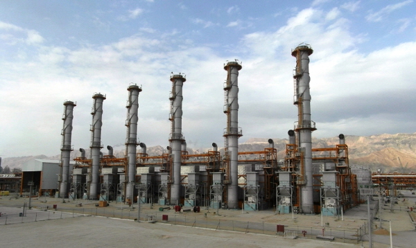 현대신텍이 이란 톰바크(Tombak)에 공급한 산업용 보일러 공장 전경
