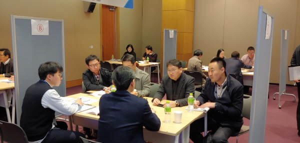 2019년 서울 코엑스(COEX)에서 열린 '제 4회 사업화 유망 원자력기술 이전 설명회' 행사 전경