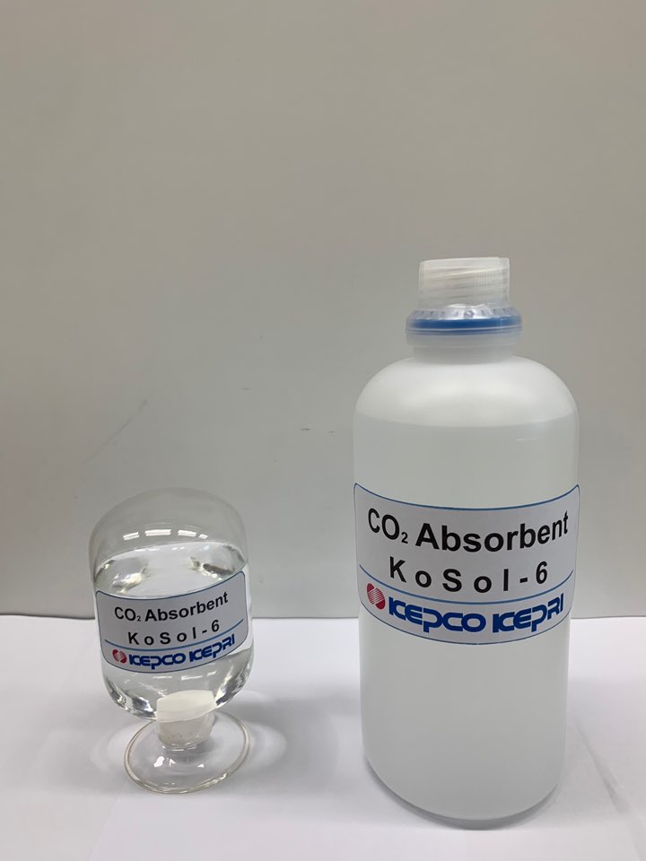 고효율 산성가스 분리용 흡수제(KoSol-6)