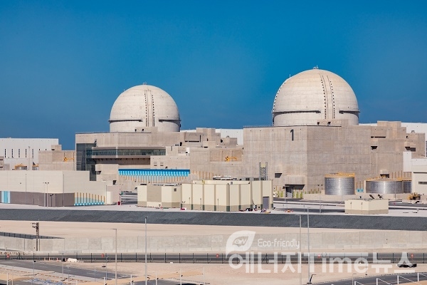 UAE 바라카 원전 1,2호기 전경