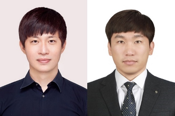 한국전기연구원 박준우 박사(왼쪽), 부산대 박민준 교수